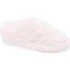 Skims Faux Fur Slipper In Pink