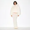 Skims Faux Fur In White