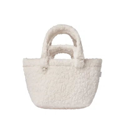 Skims Faux Shearling In White