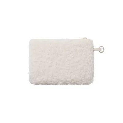 Skims Faux Shearling In White