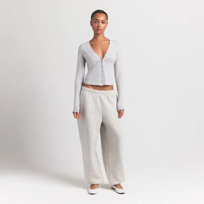 Skims Featherweight Cashmere In Gray