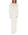 Skims Featherweight Cashmere Maxi Dress In White