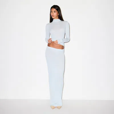 Skims Featherweight Cashmere In Blue