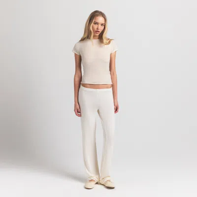 Skims Featherweight Cashmere In White