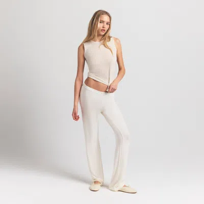 Skims Featherweight Cashmere In White