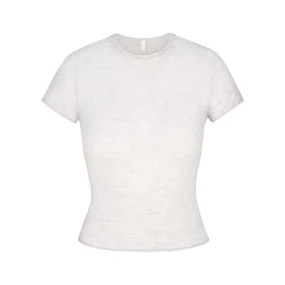 Skims Featherweight Cashmere In White