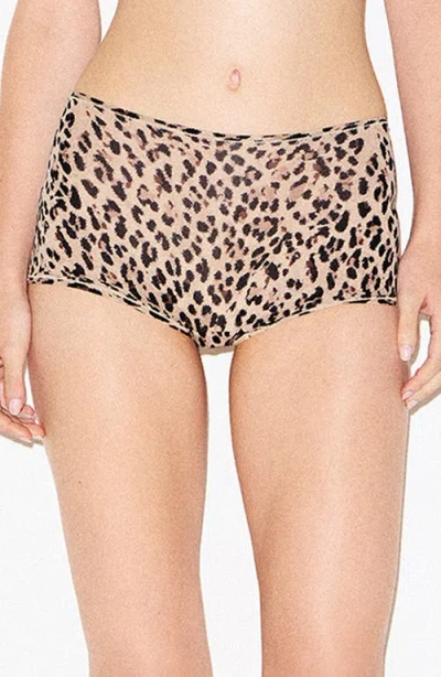 Skims Fits Everybody Boy Short In Brown