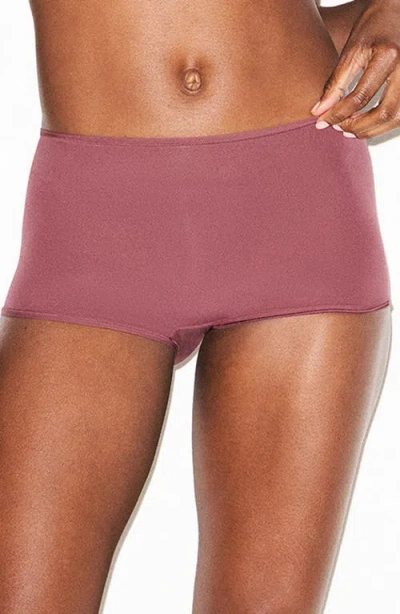 Skims Fits Everybody Boy Short In Burgundy