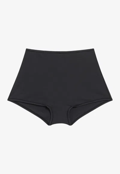 Skims Fits Everybody Boy Shorts In Stretch Fabric In Black