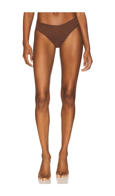 Skims Fits Everybody Cheeky Brief In Brown
