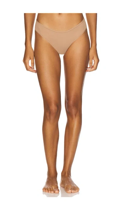 Skims Fits Everybody Cheeky Brief In Brown