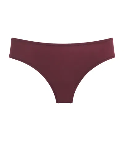 Skims Fits Everybody Cheeky Briefs In Burgundy
