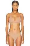 Skims Fits Everybody Crossover Bralette In Pink