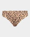 Skims Fits Everybody High-cut Cheeky Briefs In Brown