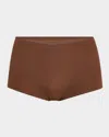 Skims Soft Smoothing Boyshorts In Cocoa