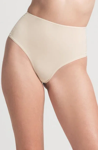 Skims Fits Everybody High Waist Thong In Sand