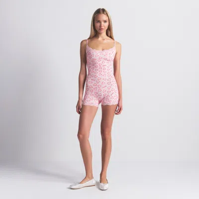 Skims Fits Everybody Lace In Pink