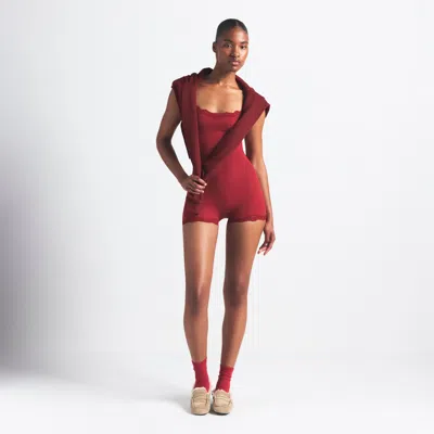 Skims Fits Everybody Lace In Brown