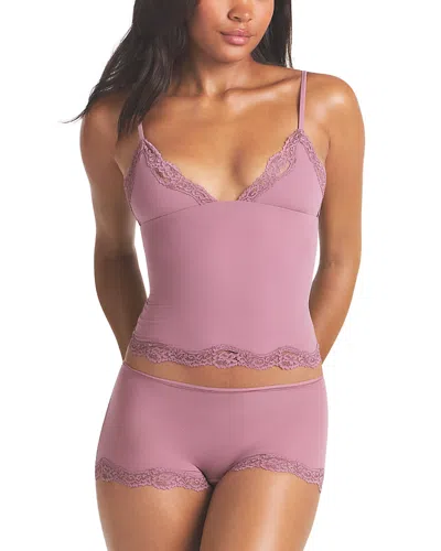 Skims Fits Everybody Lace Camisole & Boyshorts Set In Pink