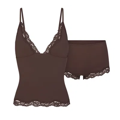 Skims Fits Everybody Lace In Espresso