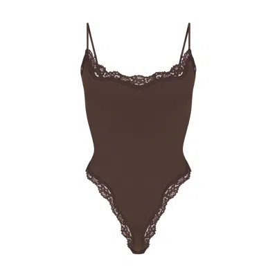 Skims Fits Everybody Lace In Espresso