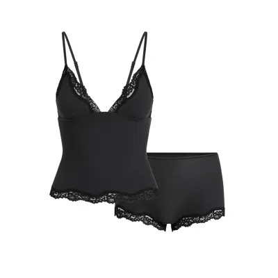 Skims Fits Everybody Lace In Onyx