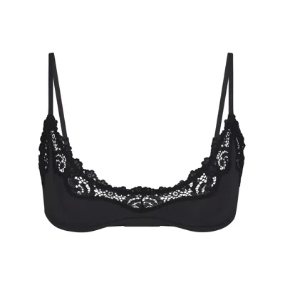 Skims Fits Everybody Lace In Onyx