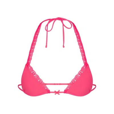 Skims Fits Everybody Lace In Pink
