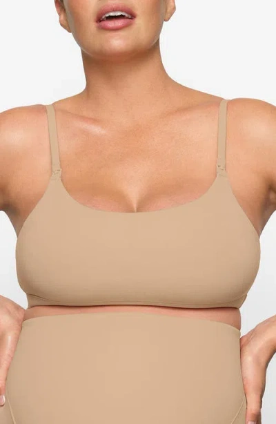 Skims Fits Everybody Maternity/pumping Bra In Neutral