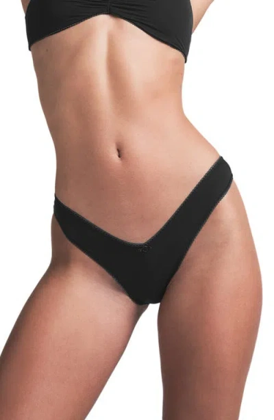 Skims Fits Everybody Picot Tanga In Onyx