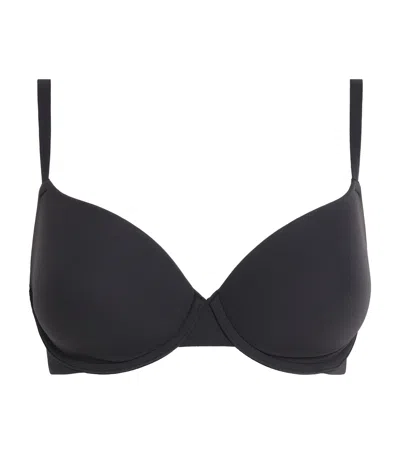 Skims Fits Everybody Push-up Demi Bra In Black