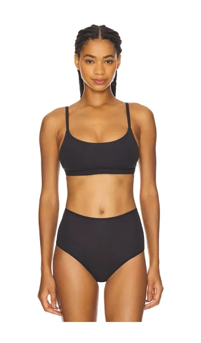 Skims Fits Everybody Scoop Bralette In Black