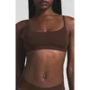 Skims Fits Everybody Scoop Bralette In Brown