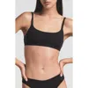 Skims Fits Everybody Scoop Bralette In Onyx