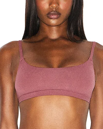 Skims Fits Everybody Scoop Neck Bralette In Pink