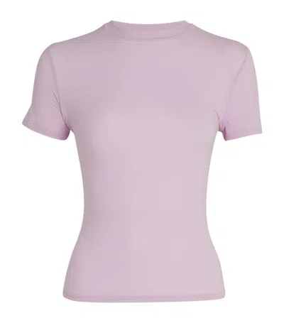 Skims Fits Everybody Short-sleeve T-shirt In Purple