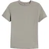Skims Fits Everybody Short Sleeve T-shirt In Smoke
