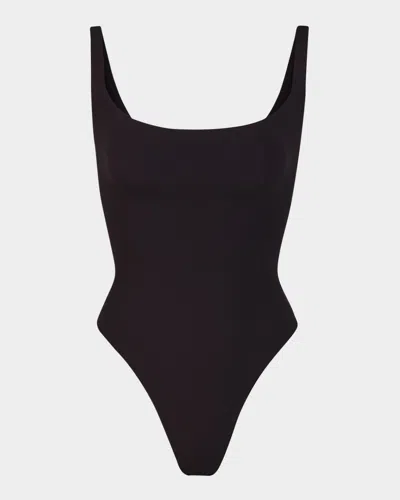 SKIMS FITS EVERYBODY SQUARE-NECK BODYSUIT
