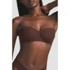 Skims Fits Everybody Strapless Bra In Cocoa