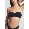 Skims Fits Everybody Strapless Bra In Onyx