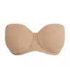 Skims Fits Everybody Strapless Bra In Brown