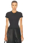 Skims Fits Everybody T-shirt Bodysuit In Black