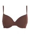 Skims Fits Everybody T-shirt Bra In Brown