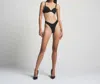 Skims Fits Everybody Lace T-shirt Bra In Black