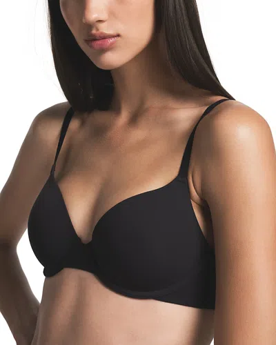 Skims Fits Everybody T Shirt Bra In Onyx