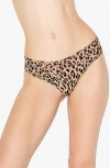Skims Fits Everybody High-cut Cheeky Briefs In Animal Print