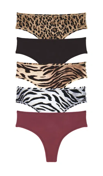 SKIMS FITS EVERYBODY THONG 5 PACK