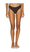 Skims Fits Everybody Mid-rise Stretch-jersey Briefs In Black