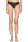 Skims Fits Everybody Mid-rise Stretch-jersey Briefs In Black