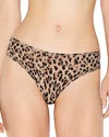 Skims Fits Everybody Thong In Animal Print